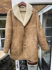 Sheepskin coat mens for sale  WELWYN GARDEN CITY