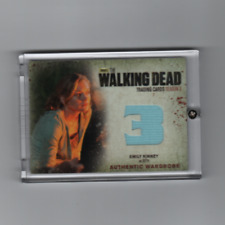 CARTÃO DE GUARDA-ROUPA WALKING DEAD TEMPORADA 3 PARTE 1 EMILY KINNEY/BETH GREENE #M5 SSP!! comprar usado  Enviando para Brazil