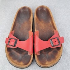 Sandali birkenstock rosso usato  Marano di Napoli