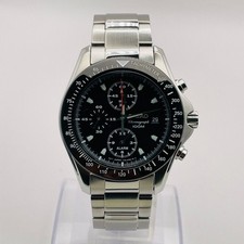 Relógio de quartzo masculino Seiko Pilot cronógrafo SNA487P1 comprar usado  Enviando para Brazil