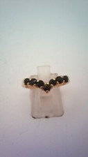 Hallmarked gold sapphire for sale  BIRMINGHAM