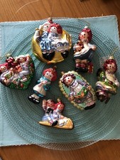 Lotto ornamenti raggedy usato Lotto ornamenti raggedy usato  Spedire a Italy