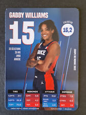 Gabby williams carte d'occasion  Argentan