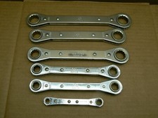 Mac Tools 6 peças métricas SAE catraca reversível 6 e 12 pt conjunto de chaves de extremidade de caixa EUA comprar usado  Enviando para Brazil
