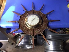 vintage sunburst clock for sale vintage sunburst clock for sale Clinton