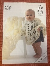 Baby cape poncho for sale  WORCESTER