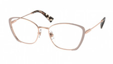 Novos óculos femininos MIU MIU MU 51 UV 08X-1O1 armação óptica rosa 52-18-140 comprar usado  Enviando para Brazil