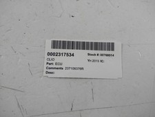 237106376r ecu clio for sale  SKELMERSDALE