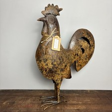 Rusty metal cockerel for sale  STAFFORD