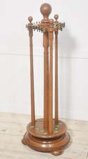 Oak cue stand for sale  CHESTER