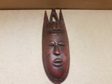 Afrikanische holzmaske 30 gebraucht kaufen  Deutschland