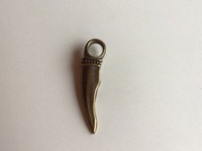 Anhänger messing stoßzahn gebraucht kaufen  München