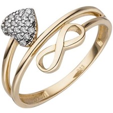 Damen ring herz gebraucht kaufen  Muldestausee