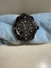 Relógio masculino Citizen Marvel Black Panther Eco-Drive pulseira de borracha preta AW1615-05W, usado comprar usado  Enviando para Brazil