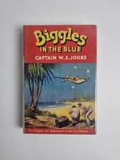 Biggles blue captain for sale  COLNE