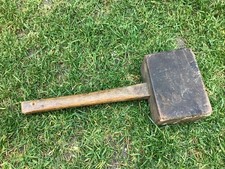 Antique wooden mallet for sale  HAVANT