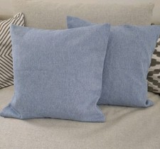 Kissenbezug hellblau 40x40 gebraucht kaufen  Obersulm