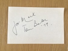 Tom baker doctor for sale  EPSOM