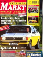 1) Oldtimer Markt 12/1998 - Opel Kadett C GT/E mit 1 - Opel Kadett C Aero 1.6 S comprar usado  Enviando para Brazil