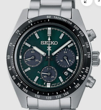Seiko SSC933 Prospex mostrador verde Speedtimer relógio cronógrafo solar 100m caixa etiquetas comprar usado  Enviando para Brazil