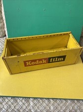 Caixa de arquivo de filme vintage Kodak metal recipiente loja display câmera metal comprar usado  Enviando para Brazil
