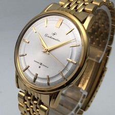 Quase perfeito! com manutenção, Vintage 1961 SEIKO Seikomatic OURO PREENCHIDO 15007D #2113 comprar usado  Enviando para Brazil