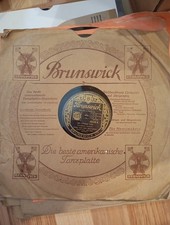 Schellackplatten brunswick kon gebraucht kaufen  Hoßkirch