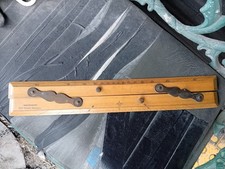 Vintage wooden brass for sale  HAVANT