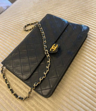 Sac chanel noir d'occasion  Ajaccio-