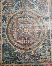 Grand thangka tanka d'occasion  Arles