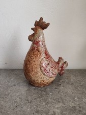 Coq céramique craquelée d'occasion  Fayence
