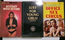 Beeline Books Office Sex Circus, Lust For Young Girls, Ecstasy With Esther *Rare, usado comprar usado  Enviando para Brazil