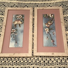 Vintage framed blossome for sale  Hugo