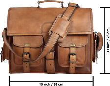 Handmade Bolsa Cuero Cruzado Vacuno Bandolera Hombre y 33cmX45.7cm comprar usado  Enviando para Brazil