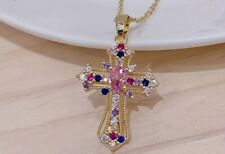 Cross pendant multi for sale  Arlington