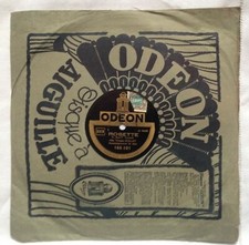 Disque odeon gramophone d'occasion  Mantes-la-Jolie