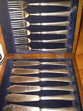 fish knives forks for sale  STOKE-ON-TRENT