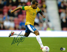Foto assinada por Lucas Moura 11x14 Brasil Tottenham BAS Beckett Witnessed comprar usado  Enviando para Brazil