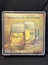 Vintage busch beer for sale  Canton