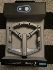 Carimbo Crank Brothers 2 pedais - Plataforma, alumínio, 9/16", prata bruta, grande novo comprar usado  Enviando para Brazil