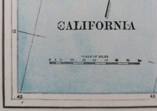 Vintage 1892 california for sale  Augusta