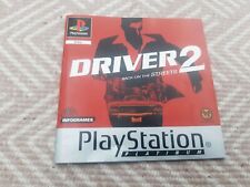 PS1 - Driver 2 Platinum manuel seulement - Playstation PAL comprar usado  Enviando para Brazil