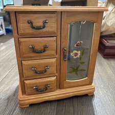 Vintage armoire oak d'occasion  Expédié en Belgium