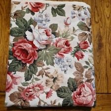 Floral rose curtain for sale  WARRINGTON