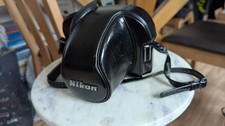 Nikon black leather for sale  TADCASTER