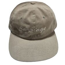 Boné de beisebol carruagem marrom claro marrom ajustável Strapback vintage comprar usado  Enviando para Brazil