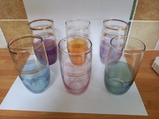 Set vintage coloured for sale  BANSTEAD
