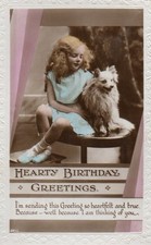 Vintage birthday greeting d'occasion  Expédié en Belgium
