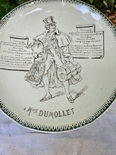 Ancienne assiette parlante d'occasion  Bacqueville-en-Caux