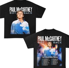 Camiseta frente e verso Paul McCartney Got Back Tour 2025 América do Norte comprar usado  Enviando para Brazil